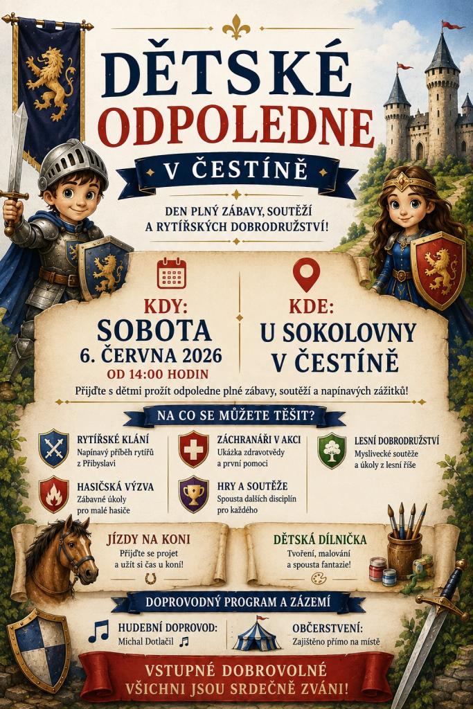 dětské odpoledne 6.6.2026