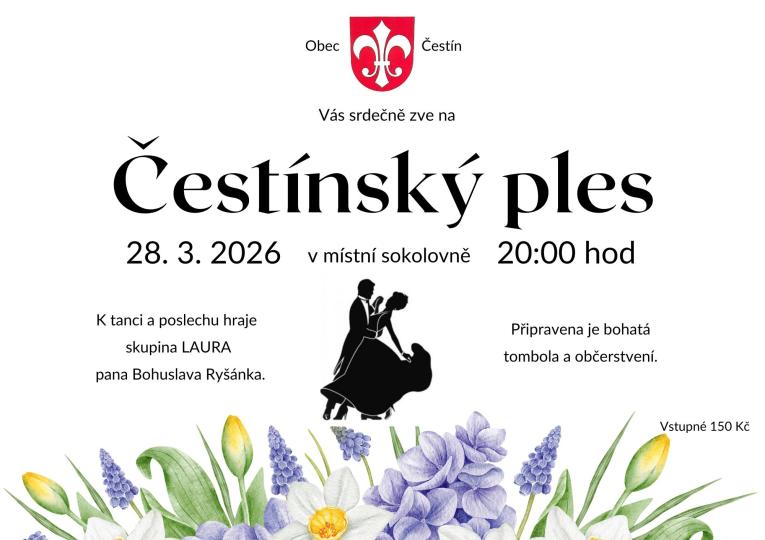 ČESTÍNSKÝ PLES 28.3.2026
