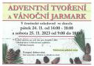 vánoční jarmark a adventní tvoření